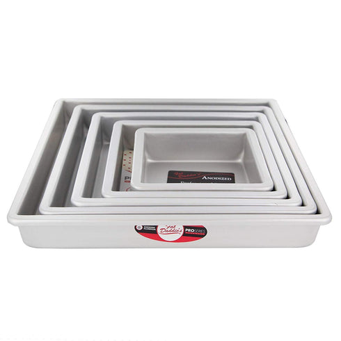 Fat Daddio's Anodized Aluminum Square Cake Pans